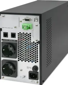 Alternative view of Qoltec UPS 1kVA, 1000W, PF1.0 LCD,EPO,USB,On line