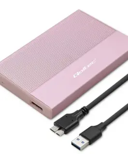 Qoltec Enclosure for SSD HDD 2.5driveSATAUSB3.02T