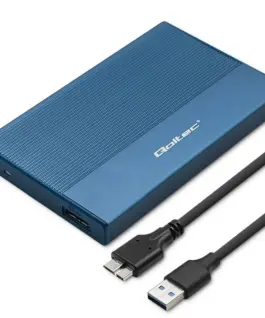 Qoltec Enclosure for SSD HDD 2.5SATAUSB 3.02TB