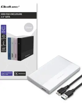 Alternative view of Qoltec Enclosure for SSD HDD 2.5drive,SATA,USB3.0,2T