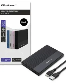 Alternative view of Qoltec Enclosure for SSD HDD 2.5drive,SATA,USB3.0,2T