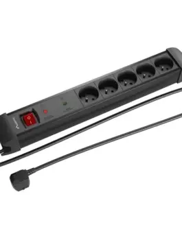 Alternative view of Lanberg Power strip 3.0m 5x230 cz SP1-05E-0300-B