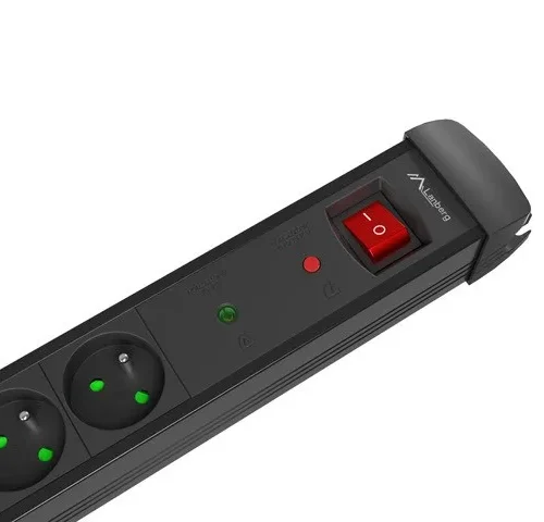 Lanberg Power strip 3.0m 5×230 cz SP1-05E-0300-B