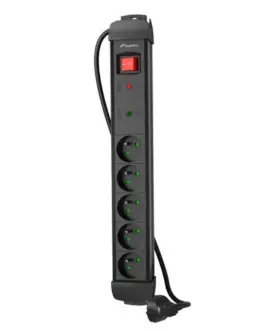Lanberg Power strip 5.0m 5x230 cz SP1-05E-0500-B