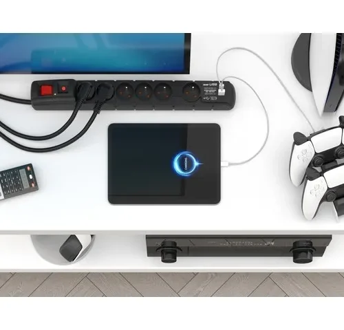 Acar SURGE PROTECTOR ACAR S6 USB A+C 1.5m 6X FR PD3.