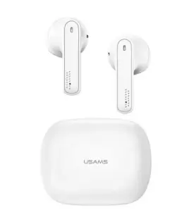 USAMS Bluetooth слушалки TW S 5.0 SM Series бял