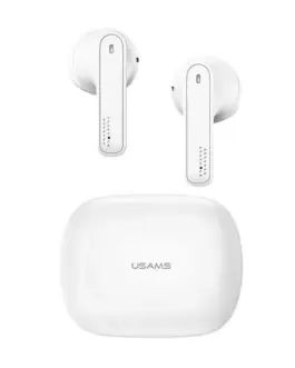 USAMS Bluetooth слушалки TW S 5.0 SM Series бял
