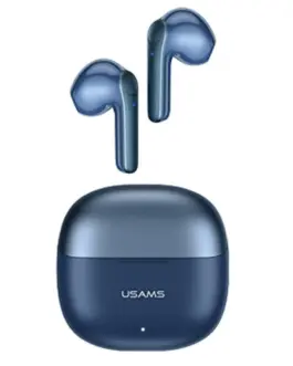USAMS Bluetooth слушалки TW S 5.1 XH Series blue