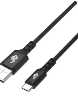 TB кабел USB -USB C silicon 15m черен