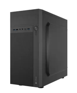 Natec кутия за компютър Helix USB-C MATX Mini Tower черен