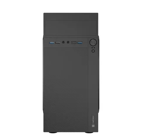 Natec кутия за компютър Helix USB-C MATX Mini Tower черен