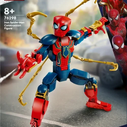Alternative view of LEGO Iron Spider-Man Construction Figure