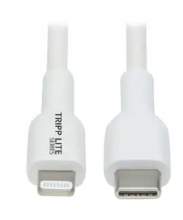 Alternative view of Eaton USB-C to Lightning M/M MFi Certified бял 1m