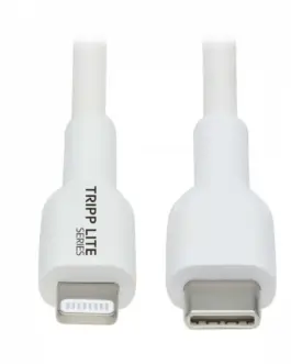 Alternative view of Eaton USB-C to Lightning M/M MFi Certified бял 1m