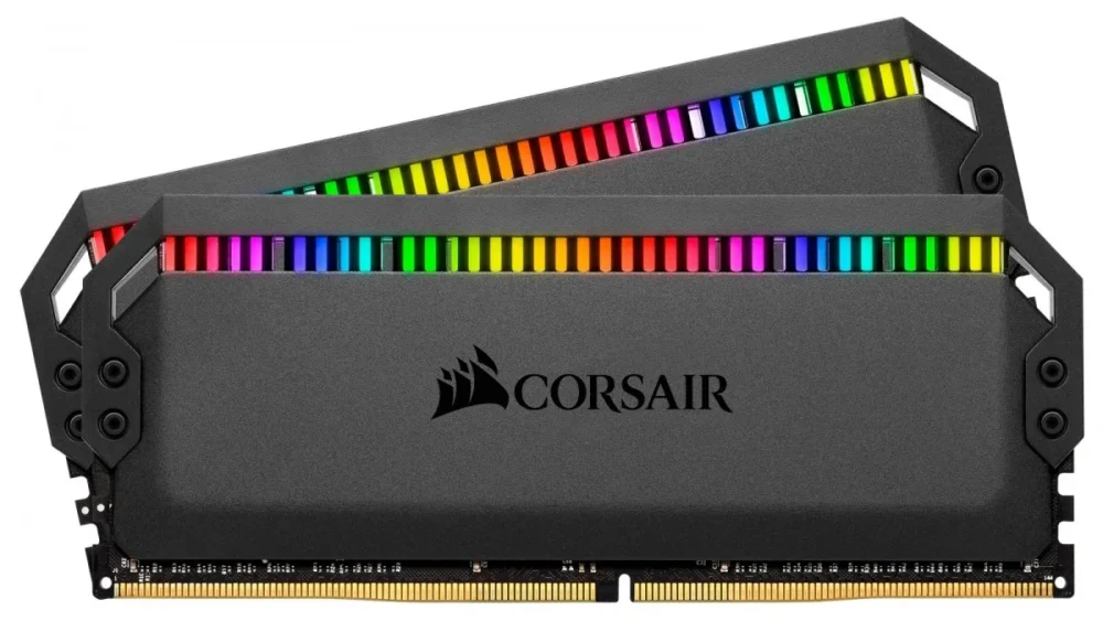 Corsair памет DDR4 Dominator Platinum RGB 32GB/3200 (2*16GB) CL16 черен