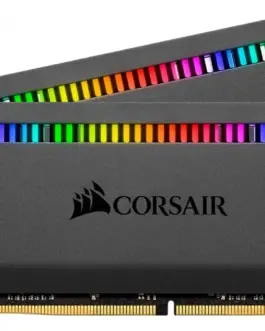 Corsair памет DDR4 Dominator Platinum RGB 32GB/3200 (2*16GB) CL16 черен