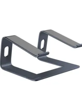 Alternative view of CRONG Aluminium Лаптоп stand graphite