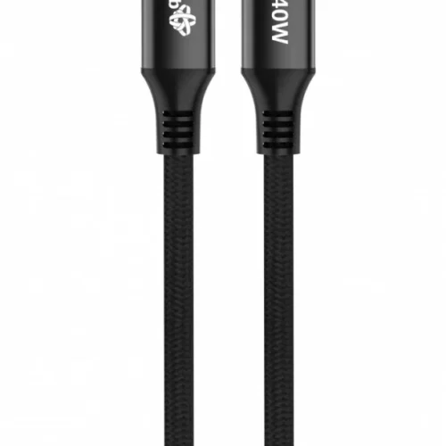 TB кабел USB C - USB C 1m 240W черен
