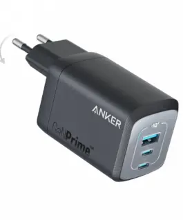 Anker зарядно 737 GaNPrime 100W USB-C x 2 USB-A x 1
