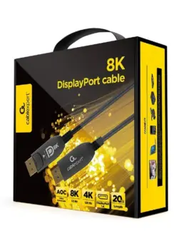 Alternative view of Gembird кабел 8K DisplayPort AOC Premium 20m