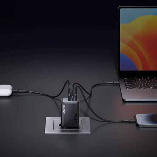 Alternative view of Anker зарядно 737 GaNPrime 100W USB-C x 2 USB-A x 1