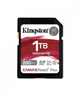 Kingston SD card 1TB React Plus 280/150 MB/s U3 V60