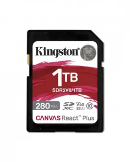 Kingston SD card 1TB React Plus 280/150 MB/s U3 V60