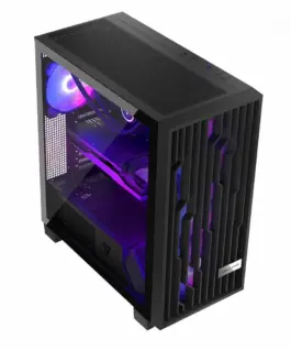 MODECOM Компютър case Volcano Perun Apex ARGB Midi черен