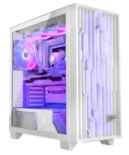 MODECOM Компютър case Volcano Perun Apex ARGB Midi бял