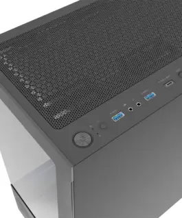 Logic Concept кутия за компютър Look ARGB Midi черен