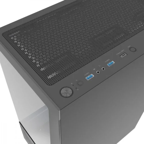 Logic Concept кутия за компютър Look ARGB Midi черен