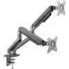 Gembird Desk mount 2 screens 17-32 inches 9kg сив