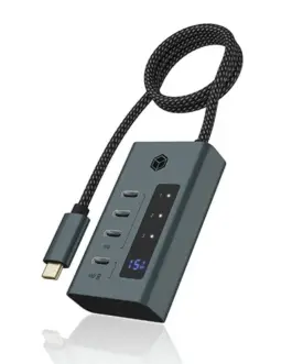 IcyBox ICY BOX IB-HUB1454-C31 4 port Type C HUB PSU
