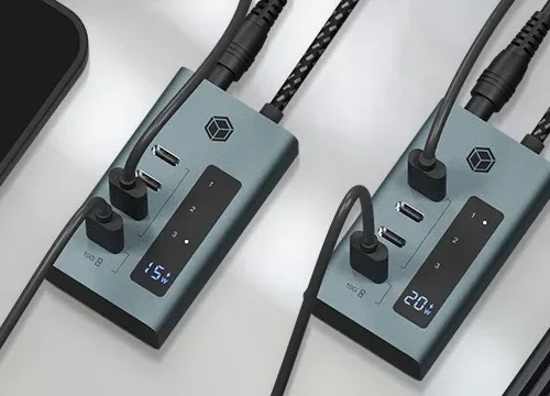 IcyBox ICY BOX IB-HUB1454-C31 4 port Type C HUB