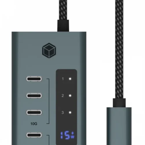 IcyBox ICY BOX IB-HUB1454-C31 4 port Type C HUB