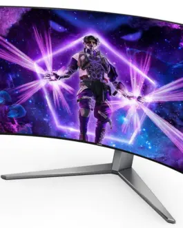 AOC Monitor AG456UCZD 44.5 inches Curved OLED 240Hz HDMIx2 DP USB-C HAS Speakers