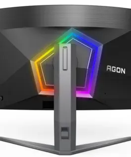 AOC Monitor AG456UCZD 44.5 inches Curved OLED 240Hz HDMIx2 DP USB-C HAS Speakers