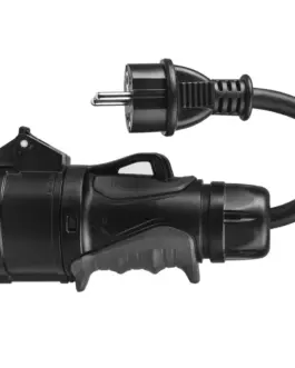 Alternative view of Green Cell EV зарядно адаптер CEE 16A 400V 5P for Schuko 230V