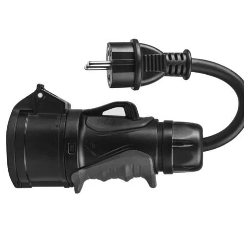 Alternative view of Green Cell EV зарядно адаптер CEE 16A 400V 5P for Schuko 230V