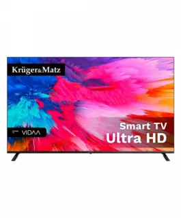 Kruger & Matz  TV LED 65 Kruger & Matz UHD Vidaa HEVC