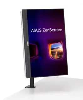Alternative view of Asus Monitor 21.5 inches MB229CF IPS 100Hz USB-C 60w HDMI SPEAKERS ARM C-CLAMP PIVOT 4KG