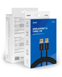 Alternative view of Savio DP v1.4 кабел,1m CL-165