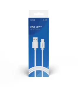 Alternative view of Savio Кабел CL-168 USB-A - USB-C, 3m