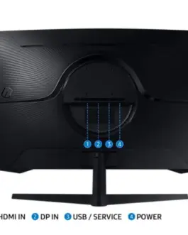 Alternative view of Samsung 32-inch монитор LS32CG552EUXEN