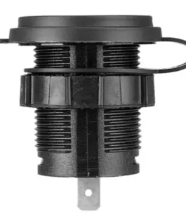 Alternative view of BLOW USB+USB-C M18A зарядно за кола, voltmeter