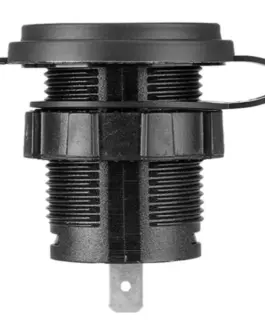 Alternative view of BLOW USB+USB-C M18A зарядно за кола, voltmeter