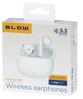 Alternative view of BLOW Earbuds ENC бял слушалки