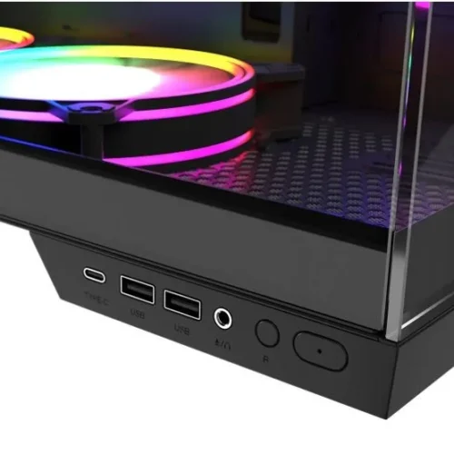 Alternative view of MODECOM Компютър case Volcano Panorama APEX ARGB 3F MIDI сив