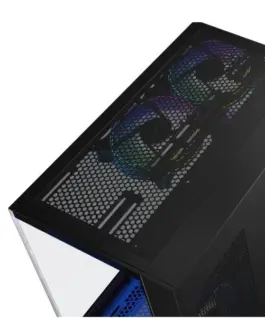 MODECOM Компютър case Volcano Panorama APEX ARGB 3F MIDI сив