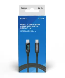 Alternative view of Savio USB кабел 100W CL-174 SAVIO